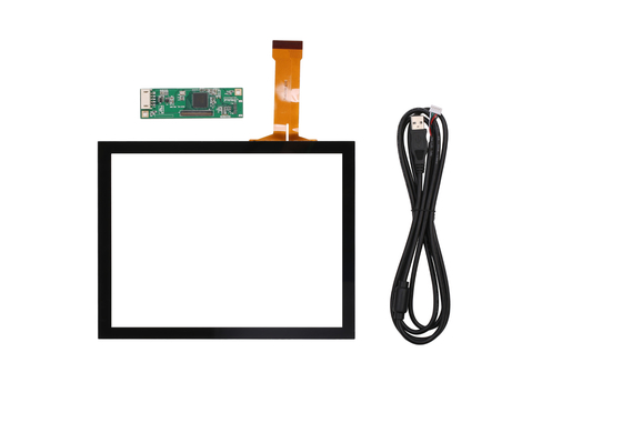 압력 활성화 힘 없는 용량형 멀티 터치 스크린 USB/RS232/I2C 인터페이스
