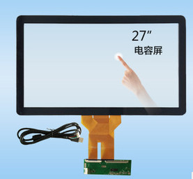 끼워넣어진 27" G+G 사영 전기 용량 터치스크린, Lcd 터치스크린 위원회